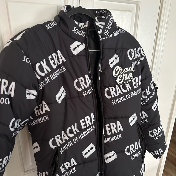 Crack era school of hard rock Rochester puffer coat - Picture 4 of 7